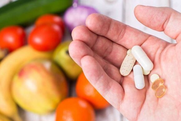 preparações de vitaminas para melhorar a potência