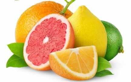 Vitaminas em citros para potência masculina
