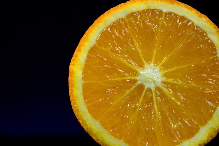 laranjas para aumentar a potência