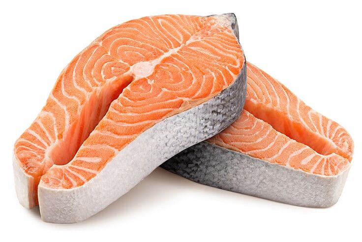 salmão para aumentar a potência
