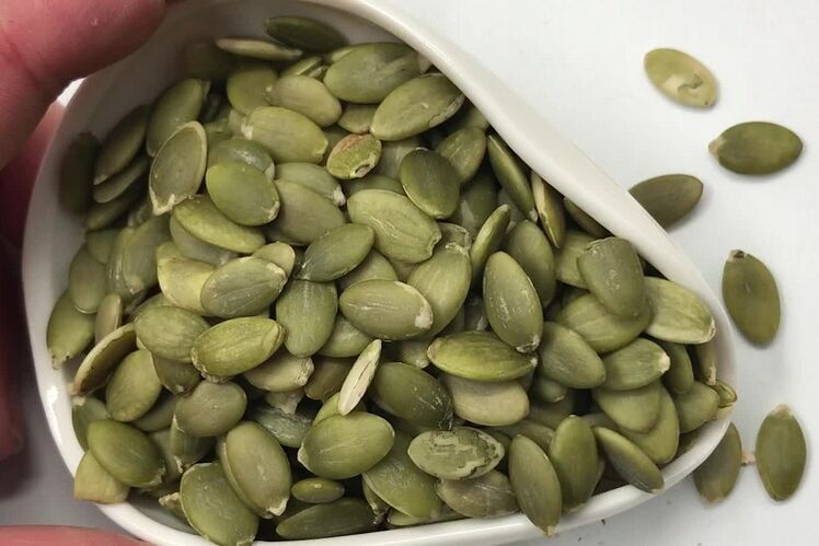sementes de abóbora para aumentar a potência